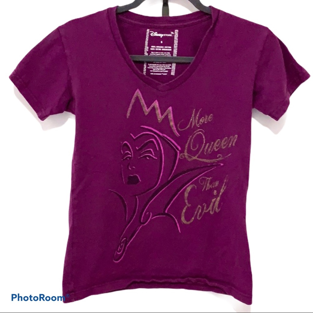 Disney | Maleficent Organic Cotton V-Neck Tee